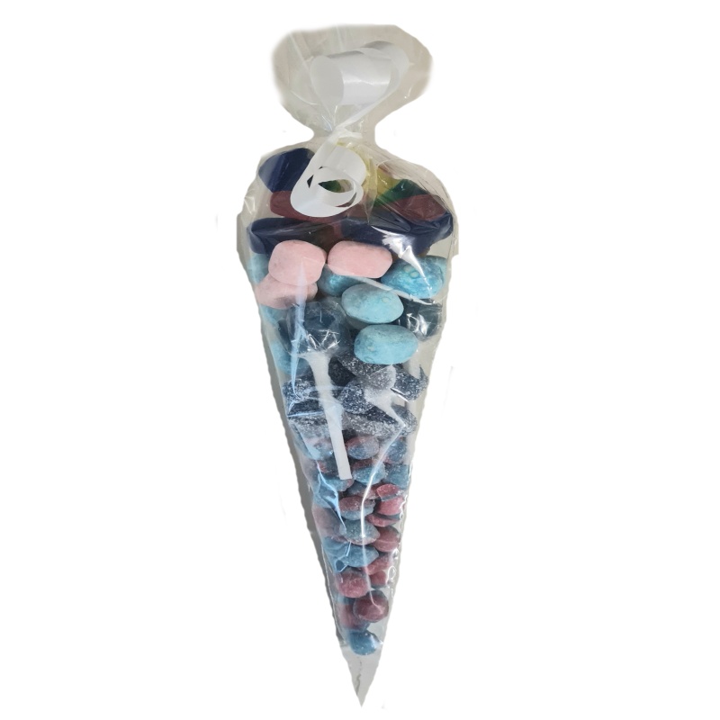 Large Cello Cone Bag Filled Pick & Mix Sweets 300g